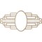 Ekena Millwork Elizabeth Wood Fretwork Pierced Medallion, 30"W x 15"H x 8 1/4"IW x 14 1/4"IH x 3/8"T, Red Oak CMWP30X15X0375EBRO - alternate 2
